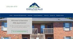 Desktop Screenshot of executivehills256.com